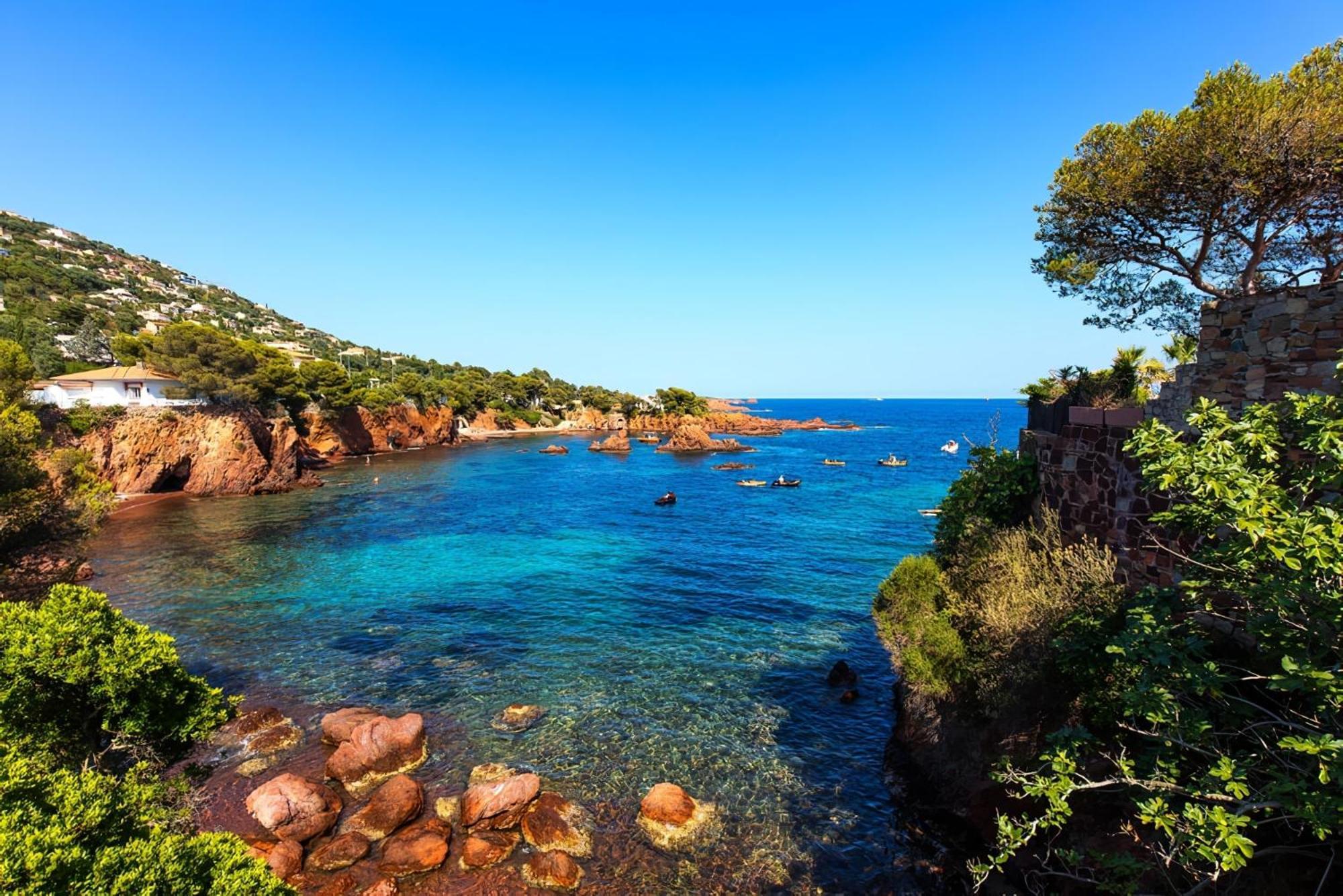 Studio 4P Vue Piscine St Raphael Valescure - Au Coeur Des Golfs แซ็งต์-ราฟาเอล ภายนอก รูปภาพ